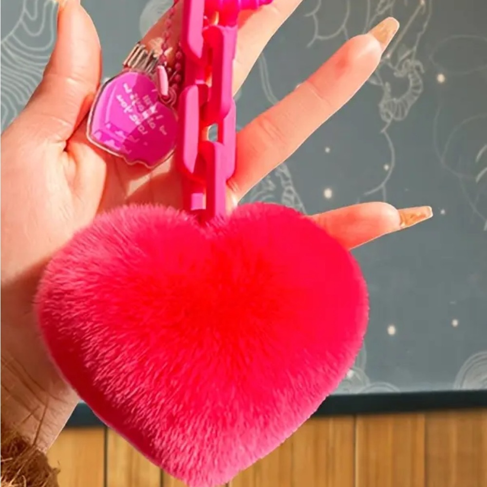 Southern Lady Pink Heart Key & Card Holder